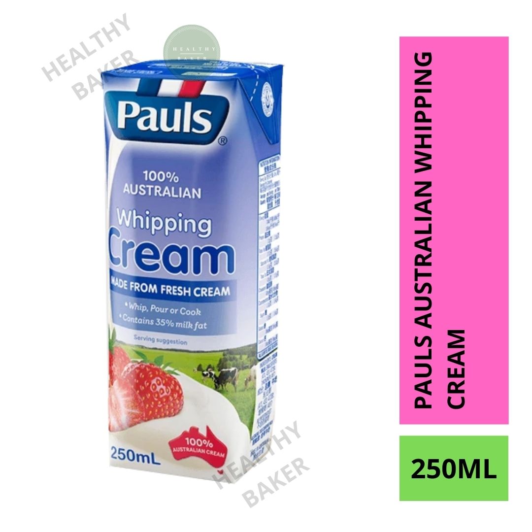 READY STOCK PAULS 100 AUSTRALIAN WHIPPING CREAM 250ML / 35 FAT