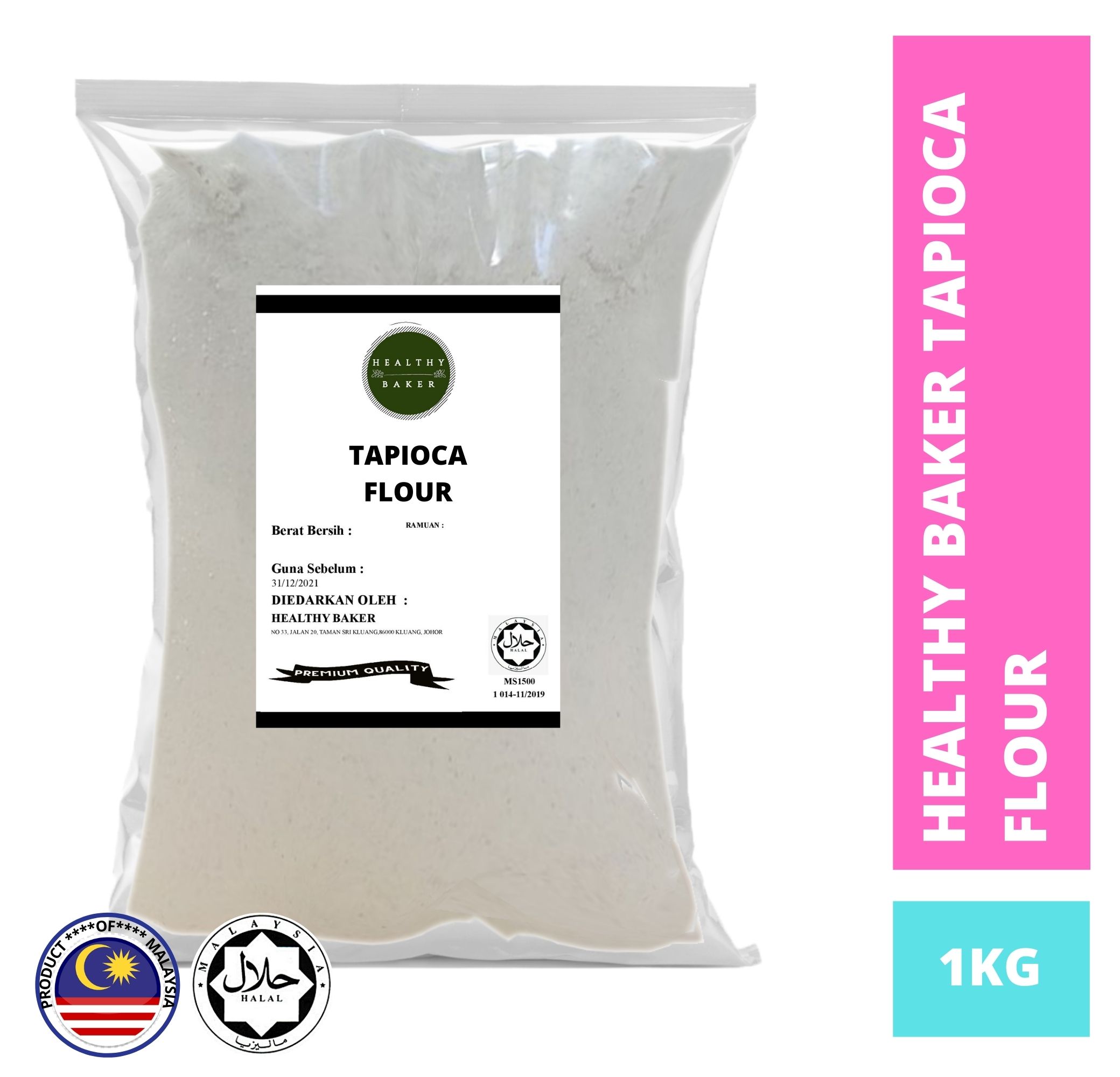 READY STOCK TAPIOCA FLOUR / TEPUNG UBI KAYU / TAPIOCA STARCH / HALAL